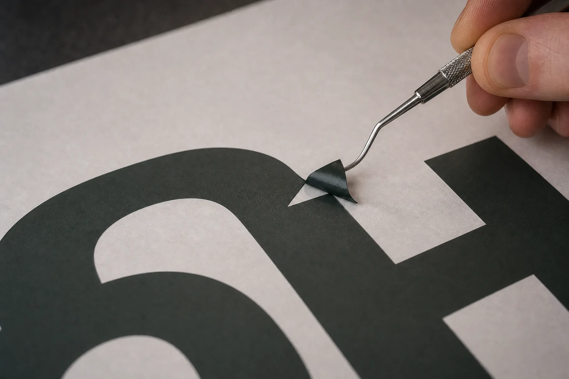 Cut vinyl stickers